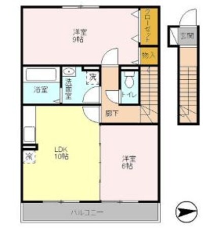 フローラの物件間取画像